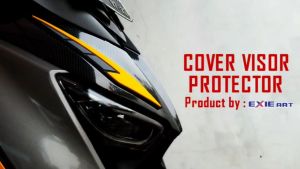 COVER VISOR PROTECTOR XMAX - AKSESORIS YAMAHA XMAX - ALIS VISOR XMAX