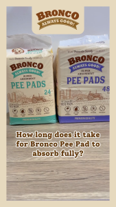 Bronco - Super Absorbent Pee Pads For Dogs Cats and Small Animal