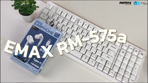 Original Remax Type-C Earphone In Ear Wired Mic Volume Control Headset Support Huawei Phone RM-575a