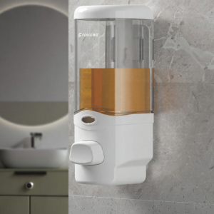 Vacuum Suction Wall Mounted Single Nozzle Soap Dispenser
