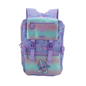 กระเป๋านักเรียนเด็กเด็กผู้หญิงทำจากวัสดุอุปกรณ์การเรียน18นิ้ว10-15ปี