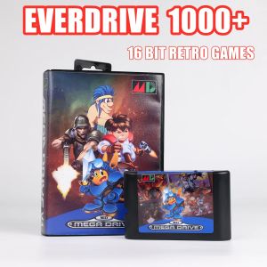 Video Card for Sega MegaDrive Genesis 1000 in 1 Games for Everdrive Mega Drive Mortal Kombat Region Free Shell Save Function