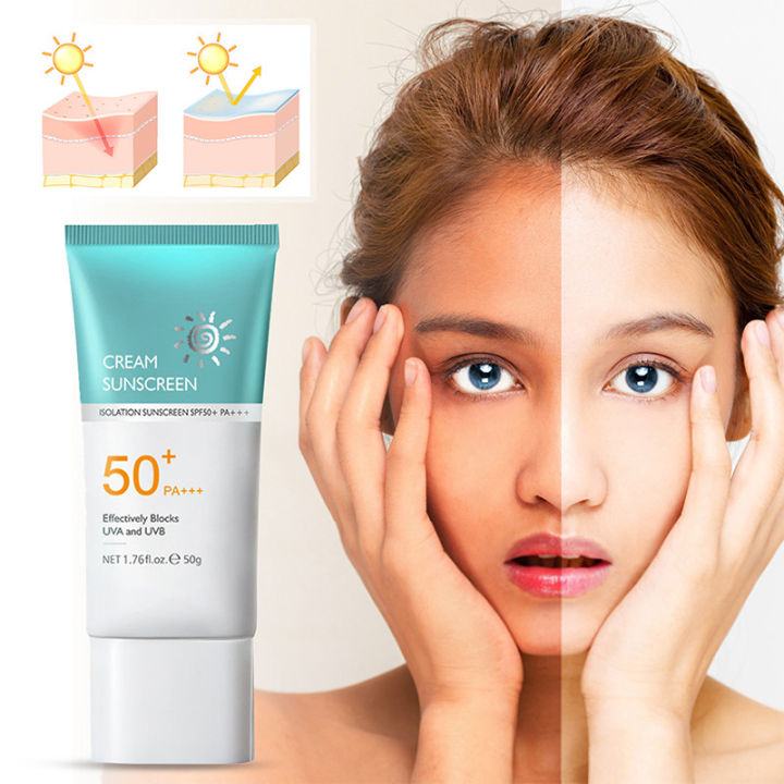 2024 New 50+ Women Sunscreen Safe Natural Sunblock For Women Water