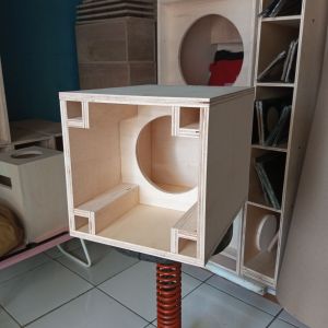 Box speaker planar 6 inch single