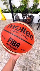 Molten GG7X Official Size 7 Basketball – PU Leather Indoor Outdoor Training Game Ball with Free Gift