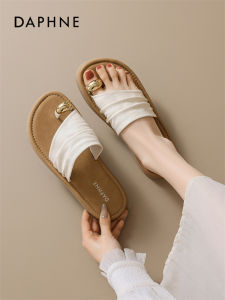 Daphne | Elegant French Style Slip-On Sandals