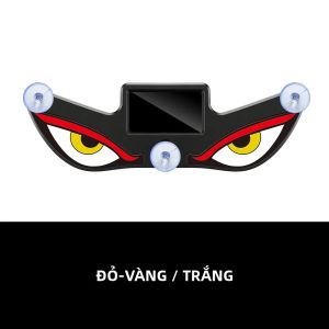 Đèn Trang Trí Ô Tô Devil Eyes Đèn LED Năng Lượng Mặt Trời Không dây/USB Có Thể Sạc Lại Đèn LED Nhấp Nháy Động Tự Động Bật/tắt Chất Liệu ABS Cho Nội Thất Xe