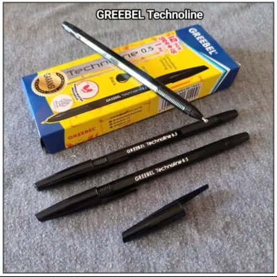1 Pak Pulpen Greebel Technoline 0.5mm
