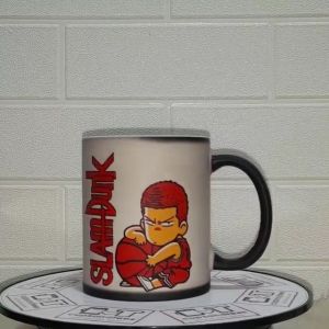 Anime SlamDunk Mug Hanamichi Sakuragi Shohoku Rukawa Akagi Anzai Mitsui Miyagi
