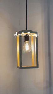 (Xưởng HCM) Đèn Mây Tre Thả Trần Gỗ HCN Dùng Để Decor Nhà Hàng Quán Ăn Cafe Homestay.