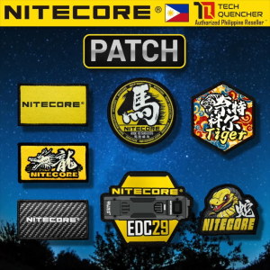 Nitecore Patch - Morale Patch - Embroidered Badge - For Bag Backpack Caps Vest Slingbag