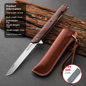 FUJUN | Foldable Fruit Peeler Knife Stainless Steel