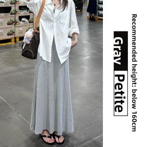 LANMENGYA | Summer Lightweight Petite High-Waist Flowy Stylish A-Line Skirt