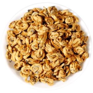 Specialty Premium Golden Threaded Dianhong Tea Single Bud Fresh Shoots