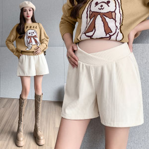 Pregnant Low Waist Corduroy Leggings 2024 New
