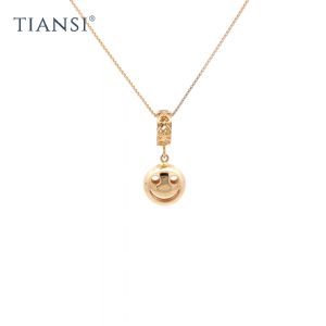 TIANSI 916(22K) GOLD SMILE CHARM 笑脸路路通 Charm Emas