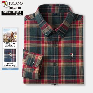 TUCANO | Pure Cotton Lightweight Wrinkle-Free Long Sleeve Shirt
