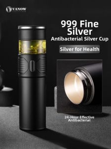 Vanow | Silver Lined Separation Tea Infuser Flask