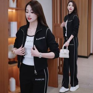 QIAOXIZI | Fall Winter Stylish Oversized Womens Hoodie Set