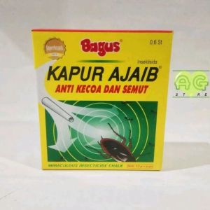 Bagus Kapur Ajaib 1 kotak isi 12 batang Kapur Bagus Anti Kecoa Semut Pembasmi Kecoa Ampuh