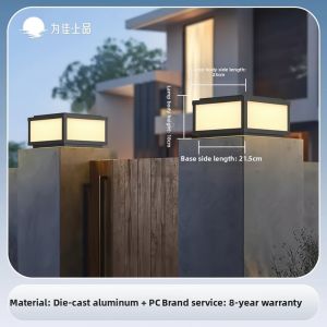 VINCAN | Solar Powered Pillar Light
