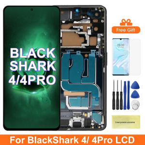 Super AMOLED Screen for Xiaomi Black Shark 4 Pro SHARK PAR-H0 Lcd Display Touch Screen with Frame for Xiaomi Black Shark 4