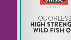 Swisse Ultiboost Odourless High Strength Wild Fish Oil 1500mg  Fish oil for brain health  400 เม็ด