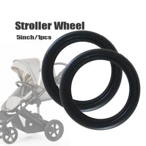 1Pcs Rubber Wheel Outer Tire For Yoya Yuyu Vovo Front and Rear Stroller - 12.5cm Dia