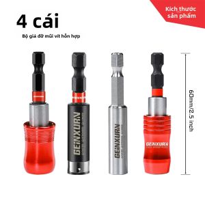Bộ Dụng Cụ Giữ Mũi Vặn Vít Đa Năng Geinxurn Hướng Dẫn Thay Mũi Khoan Nhanh Đầu Nối Lục Giác Dành Cho Dụng Cụ Sửa Chữa Xe Máy