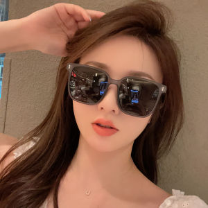 Myopic Sunglasses Womens Summer Large Face Slim Looking Polarized Sunglasses for with Diopters UV Protection Customized Glasses