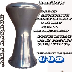 DARBUKA KUNING 8IN NO TAS