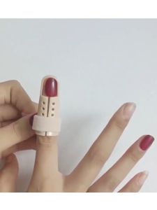 Finger Splint Pelurus Jari Trigger Finger Cedera Penyangga Fiksasi Terapi Jari Kaku Korektor Jari
