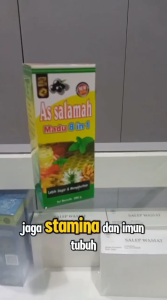 MADU AS SALAMAH 8 IN 1 HERBAL BATUK BERDAHAK FLU PILEK DEMAM SARIAWAN PANAS DALAM MENAMBAH STAMINA