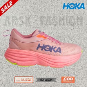 HOKA - SEPATU OLAHRAGA WANITA BONDI 8 SEPATU RUNNING HOKA TERBARU SNEAKERS WANITA