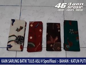 KAIN SARUNG BATIK TULIS ASLI