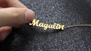 Kalung Nama Sendiri Anti Karat Anti Pudar