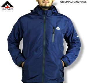 Jaket Outdoor Pria Wanita Parasut Gunung Waterproof Anti Air Anti Angin Running Sporty .