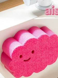 Aisen Cloud Sponge Cleaner for Bathroom Bathtub Washbasin Mirror Magic Sponge Sticker Home Personal Cleaning Tool