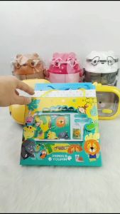 Ready Stock 7 in 1 Cartoon Stationery Set School Set (Bgjaya)