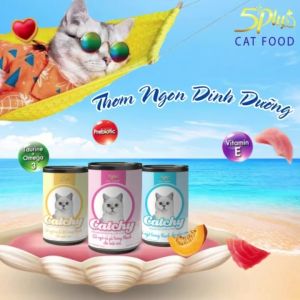 Pate Catchy lon 400g cho mèo ngon hấp dẫn nhiều vị thơm ngon