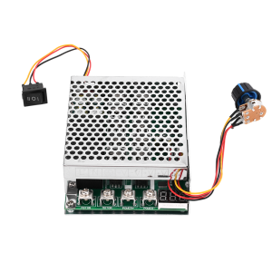 60A DC Brush Motor Controller DC 10-55V Speed Control Switch Stepless Speed Change Switch Positive/Reverse Digital Tachometer