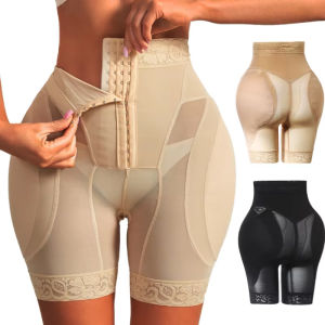 Women High Waist Hip Pad Shaper Panties Padded Hip Enhancer Shapewear Shorts Breathable Butt Lifting Body Shaper Push Up Panties
