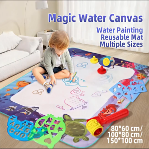 Magic Water Drawing Mat Kit Painting Reusable Kids Montessori Educational Doodle Toys Educational Toys Kids Gifts