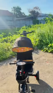 Sepeda 3 in 1 Anak Tricycle Sepeda Roda Tiga Multifungsi Bayi 1 Tahun musik lampu