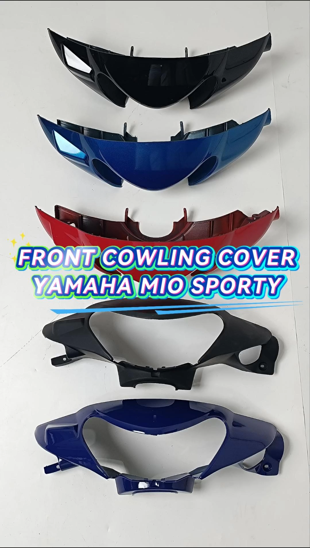 YAMAHA MIO SPORTY HEADLIGHT COVER FRONT COWLING MOTORCYCLE ACCESSORIES AND PART