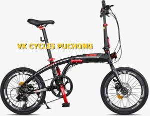TRS CROZE PRO 451 (22") Alloy FOLDING BIKE SHIMANO 8-SPEED Hydraulic disc brake AEON - 3 Years RM51