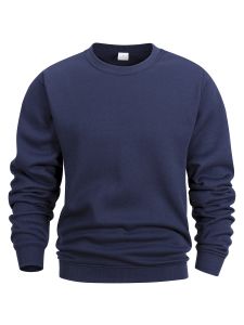 Áo Thun Nam Màu Trơn Cổ Tròn Dài Tay Áo Thun Thường Ngày Mùa Xuân Mùa Thu Chạy Bộ Ngoài Trời Áo Thun Cơ Bản Hàng Ngày Dạo Phố