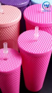 Botol Cup 3 In 1 Botol Gelas Kopi Beranak Free Sedotan 1100 ML+750 ML+300 ML Kekinian YML-020