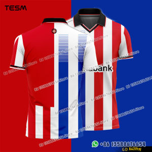 TESM Summer POLO Shirt Men Summer Sports V-neck T-shirt Street Trendy Short Sleeve 3D HD Print T-shirt