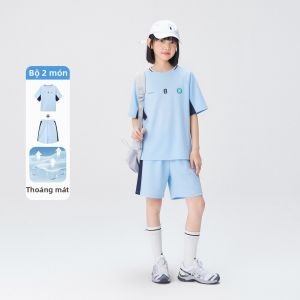 zosee | Bộ Đồ Thể Thao Bảo Vệ Da Chống Nắng Làm Mát Nhanh Cho Bé Gái